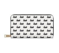 Travel Wallet Womens - PU Leather Travel Wallet, Funny Train Pattern Zipper Wallets for Women, Wallets with Card Cases Money Organizers