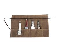 Travel Watch Roll Organizer with 6 Slots Handmade Watch Travel Case Roll-up Watch Organizer Storage Box Jewelry Roll Watch Travel Pouch Waxed Canvas Easy Carry On Watchlover Storage Gift for Men