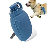 Travel Water Bottle - 500g Silicone Spill, Proof Pet Food Container, Water Fountain, Leak-Proof Cup | Outdoor Camping Hiking Walking Accessories Dog Bottle Dispenser For Cat Puppy Hamster Bunny Crate
