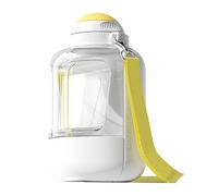 Travel Water Bottle - Food Grade Portable Dispenser for Hydration on the Go, Leak-Proof Design with Easy Button, Multifunctional Dog Water Feeder for Camping Hiking Walking, 1000 ml