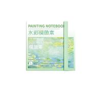 Travel Watercolor Sketchbook with Paint and Palette 50 Sheet 300GSM Watercolour Paper Pad Artist Painting Set Closure Journal