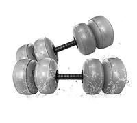 Travel Weights Water Filled Dumbbells Adjustable Exercise Fitness Weightlifting Training Foldable Lightweight