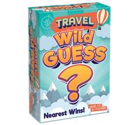 Cheatwell Games Travel Wild Guess - Quiz Games - Trivia Quiz - Kids Games - Games for Adults - Great Travel Games and Road Trip Games, Black