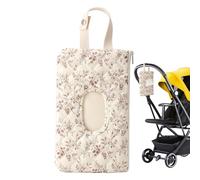Travel Wipes Case, Portable Waterproof Mom Bag, Stroller Wet Tissue Storage Case, for Bottle Towels Toys Diapers Pacifier Travel Walking Airplane Shopping Car Park Home
