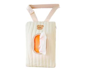 Travel Wipes Case - REUSABLE PRINTS, COLUMIUM COUNTER | Secure clip design conveniently for diapers, purse, backpack, stroller and family trips