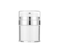 Travel Without Air Pump Bottle 30ml Acrylic Press Type Hand Cream Tank Face Sub with Leakproof Seal Design Wall Airless Smooth Two Head Types Portable Light Easy to Carry Reusable