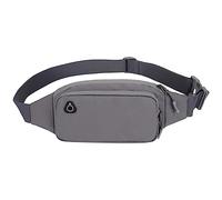 Travel Women's Running Waist Bags | Running Lightweight Modern Style Large Capacity Sports Slim Fashion for Jogging Hiking D, Solid Grey, riferimento alla descrizione, Reference description