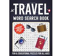 Travel Word Search Book: Fun and Challenging Word Puzzles Featuring Countries, Cities, Landmarks, and Cultures from Around the World