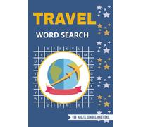 Travel Word Search Puzzle Book: Word Search with Easy to Read Print about Tourism, Destinations, Countries and More (6x9 inches,110 pages | 50+ Puzzles... Gift for Vacations, Holidays and Free times