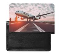 Travel World Passport Cover Protector Rfid Blocking Passport Holder Id Card Holder Secure Travel Wallet Organizer for Passport Tickets Credit Cards, style, One Size