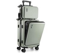TRAVELARIM Non-Expandable, Sage Green, Large 28-Inch Checked, 28 Inch Luggage