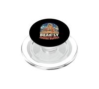 Traveler Bear-ly Survived The Cruise Buffet Holiday PopSockets PopGrip for MagSafe