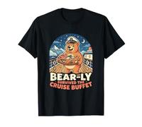 Traveler Bear-ly Survived The Cruise Buffet Holiday T-Shirt