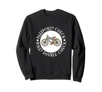 Traveler Bike Bicycle Travel Cycling Cyclist Bikepacking Sweatshirt