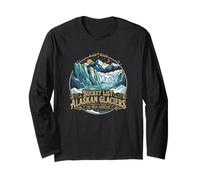 Traveler Bucket List Alaskan Glaciers Frontier Long Sleeve T-Shirt