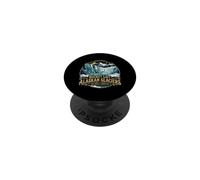 Traveler Bucket List Alaskan Glaciers Frontier PopSockets Adhesive PopGrip