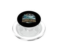 Traveler Bucket List Alaskan Glaciers Frontier PopSockets PopGrip for MagSafe