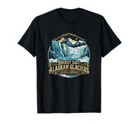 Traveler Bucket List Alaskan Glaciers Frontier T-Shirt