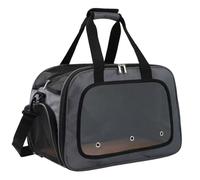 Traveler Cat Dog Pet Carrying Bag, with Ventilation Port, with Safety Leash, Single Shoulder, Crossbody, Hand-held, Camping, Hospital Visit, Disaster Evacuation Breathable Mesh Travel Bag