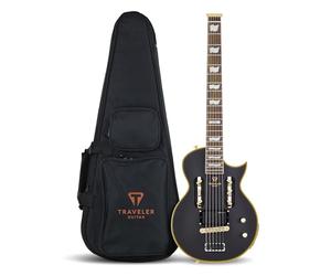 Traveler Guitar 6 String Solid-Body Electric Guitar, Right, Vintage Black (EC1 VBKM)