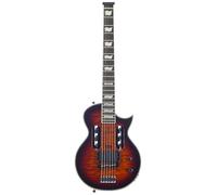 Traveler Guitar LTD EC-1 Deluxe (Dark Brown Sunburst) Electric Travel Guitar w/Gig Bag