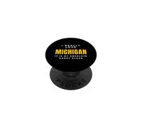 Traveler I Really Love Michigan PopSockets Adhesive PopGrip