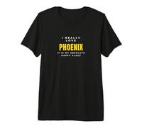 Traveler I Really Love Phoenix Arizona Souvenir Premium T-Shirt