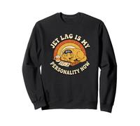 Traveler Jet Lag Personality Frequent Flyer Sweatshirt