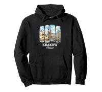 Traveler Krakow Poland Souvenir Pullover Hoodie