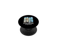 Traveler Lucerne Switzerland Alps Souvenir PopSockets Adhesive PopGrip