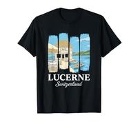 Traveler Lucerne Switzerland Alps Souvenir T-Shirt