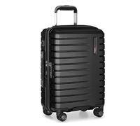 Traveler's Choice Archer Polycarbonate Hardside Luggage with Spinner Wheels, Tie Down Straps, Black, Carry-On 21-Inch, Archer Polycarbonate Hardside Luggage with Spinner Wheels, Tie