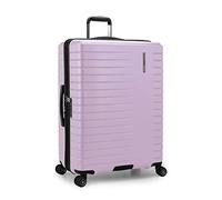 Traveler's Choice Archer Polycarbonate Hardside Luggage with Spinner Wheels, Tie Down Straps, Light Purple, Checked 25-Inch, Archer Polycarbonate Hardside Luggage with Spinner Wheels