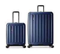 Traveler's Choice Art of Travel 2PC Hardside Expandable Luggage Set with Spinner Wheels, Navy, L, Art of Travel 2pc Hardside Expandable Luggage Set with Spinner Wheels