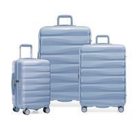 Traveler's Choice Edinburgh II Hardside Spinner Luggage, TSA Lock, Blue, 25" Medium, Traveler's Choice Edinburgh Ii Hardside Spinner Luggage with TSA Lock