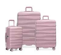 Traveler's Choice Edinburgh II Hardside Spinner Luggage, TSA Lock, Pink, 25" Medium, Traveler's Choice Edinburgh Ii Hardside Spinner Luggage with TSA Lock