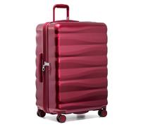 Traveler's Choice Edinburgh II Hardside Spinner Luggage with TSA Lock, Red/Excursion, Plain (Getaway Solids), 29" Large, Traveler's Choice Edinburgh II Hard Shell Trolley with TSA Lock