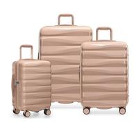 Traveler's Choice Edinburgh II Hardside Spinner TSA Lockable Luggage Sand, 29" Large, Traveler's Choice Edinburgh II - Hard Trolley with TSA Lock