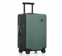 Traveler's Choice Markham Hardside Expandable Luggage, Carry-On 21-Inch Suitcase, Green, Spinner Wheels, TSA Lock