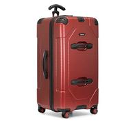 Traveler's Choice Maxporter Ii Hardside Polycarbonate Luggage Suitcase with Spinner Wheels, Red, 30" Trunk Luggage, Maxporter Ii Hardside Polycarbonate Luggage Suitcase with Spinner Wheels