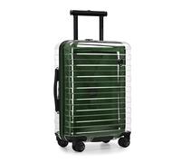 Traveler's Choice Millennial II Transparent Carry-On 22" Hardside Spinner Luggage, Green, Carry-On 22-Inch, Transparent Carry-on 22" Hardside Spinner Luggage