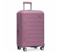 Traveler's Choice Pagosa Indestructible Hardshell Expandable Spinner Luggage, Mauve, 26-Inch Medium, Traveler's Choice Pagosa Indestructible Hardshell Expandable Spinner Luggage