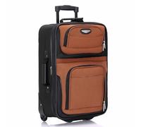 Traveler's Choice Unisex's Travel Select Amsterdam Luggage Set, Orange, One size