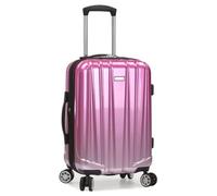Traveler's Choice Women's Ruma Ii Expandable Luggage with Spinner Wheels, Ombre Pink, 21" Carry-on, Ruma Ii Expandable Luggage with Spinner Wheels