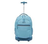 Travelers Club 18" Rolling Backpack with Shoulder Straps, Aqua, 18-inch, 18" Rolling Backpack With Shoulder Straps