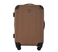 Travelers Club Chicago Hardside Expandable Spinner Luggages, Rum Caramel, 20" Carry-on, Chicago Hardside Expandable Spinner Luggage