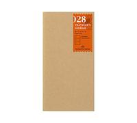 Traveler's Company Card File Notebook Refill 028 for Traveler's Notebook, 20 Pages, 60 Card Pockets, A5 Size, 210 x 110 mm