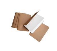 Travelers Notebook A6 Size Inserts | 4.1" x 5.8" / 10.5cm x 14.8 cm | 100 gsm Paper | 5 Hand-Stitched Booklets / 360 Pages | Travelers Notebook Refills for Journals, Diaries, Planners (A6 Size