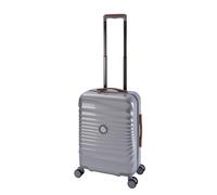 Travelhouse Case with USB & USB C Connection - Leather Handles, Extendable Handle and TSA Locks. Hard Shell Made of Polycarbonate, Sterling silver, Handgepäck, Suitcase