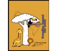 Traveling around the world: Coloring book